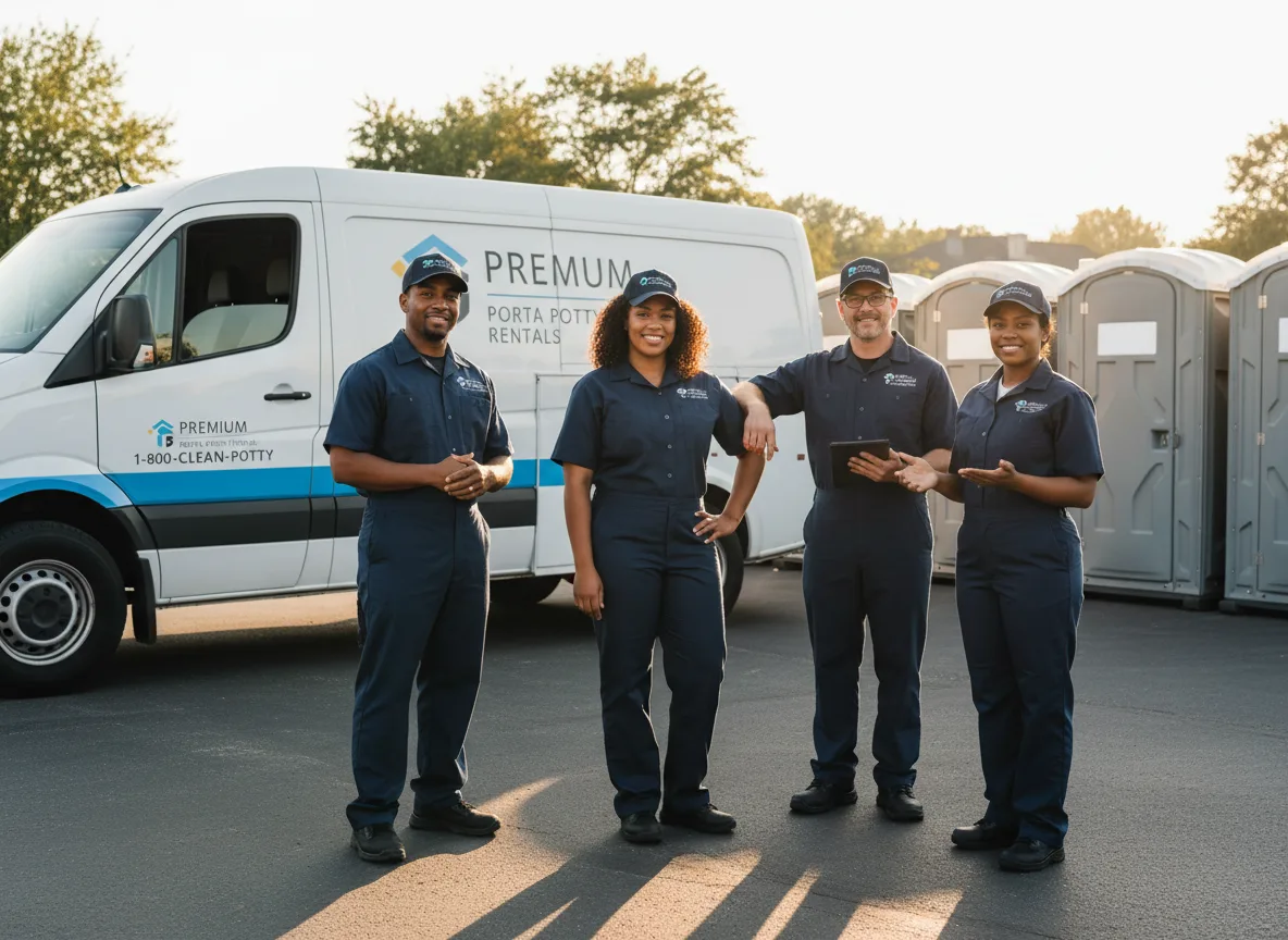 VIP Portable Toilets company in Yorkville, OH